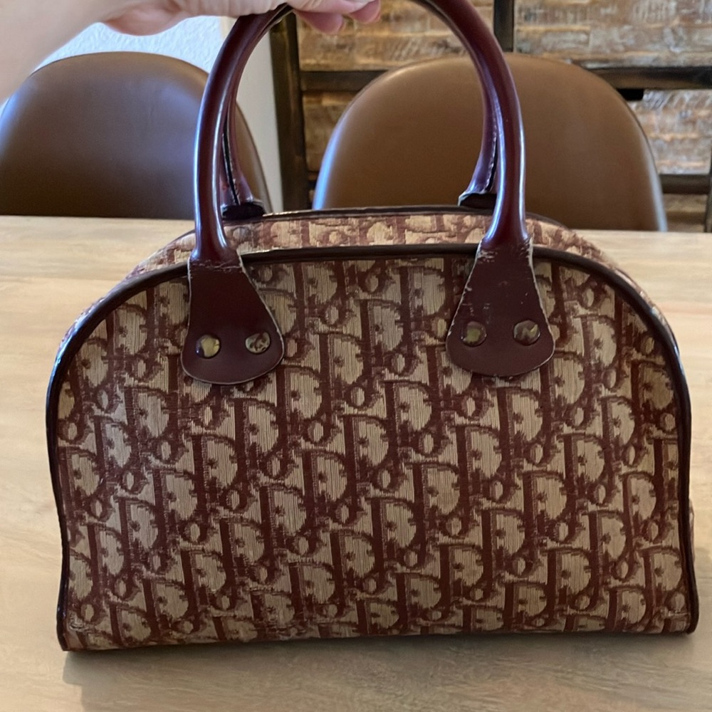 Vintage Dior Monogram Handbag - Picture 3 of 9